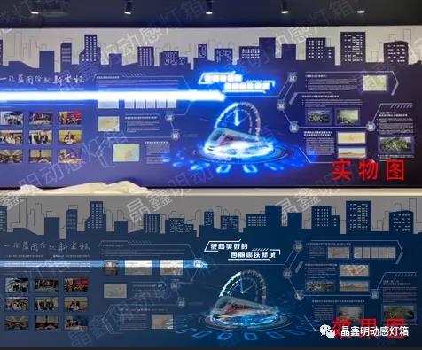 動感燈箱亮度低的原因。